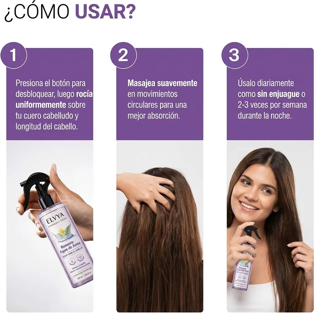 Elvya™ Spray Capilar de Romero